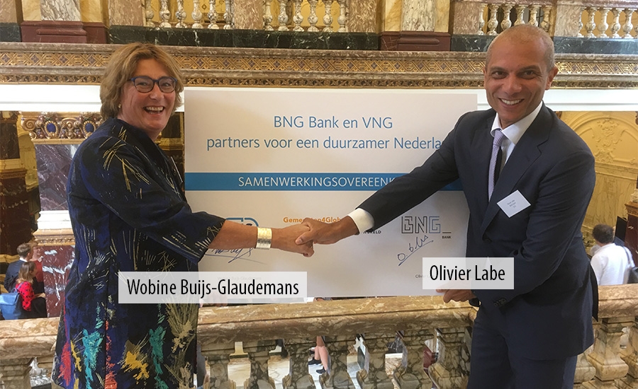 BNG Bank en VNG werken samen aan duurzaamheidsdoelen gemeenten