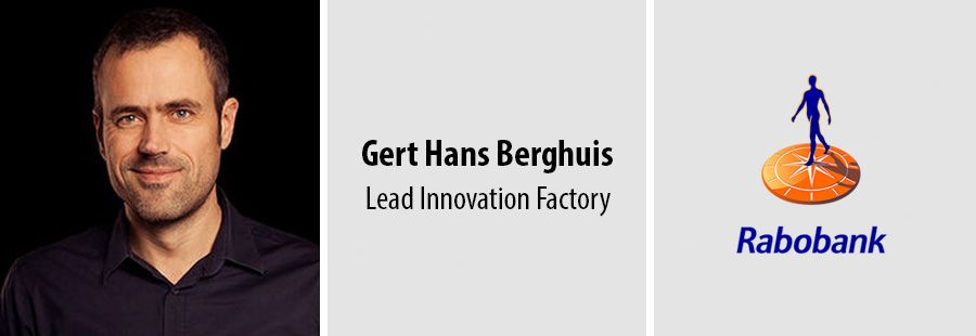 Gert Hans Berghuis, Lead Innovation Factory bij Rabobank