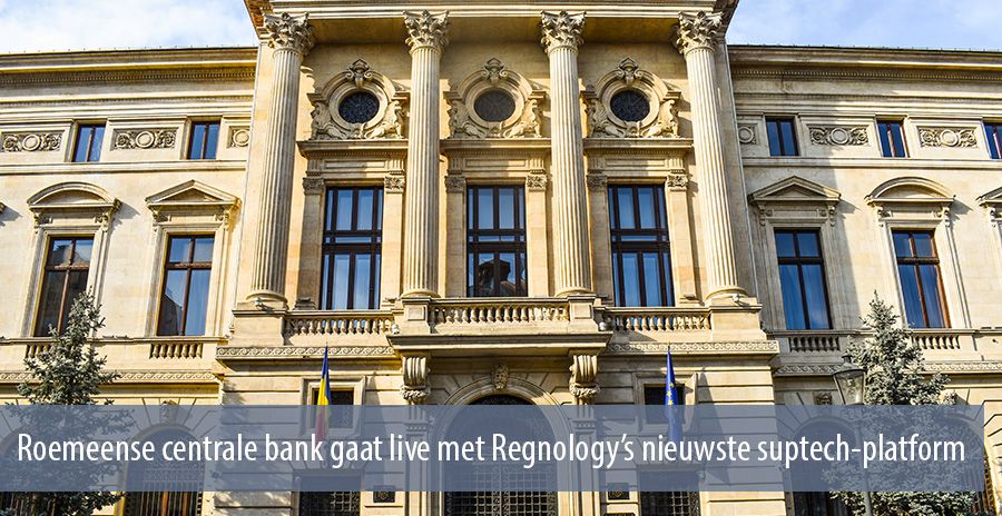 Roemeense centrale bank gaat live met Regnology’s nieuwste suptech-platform