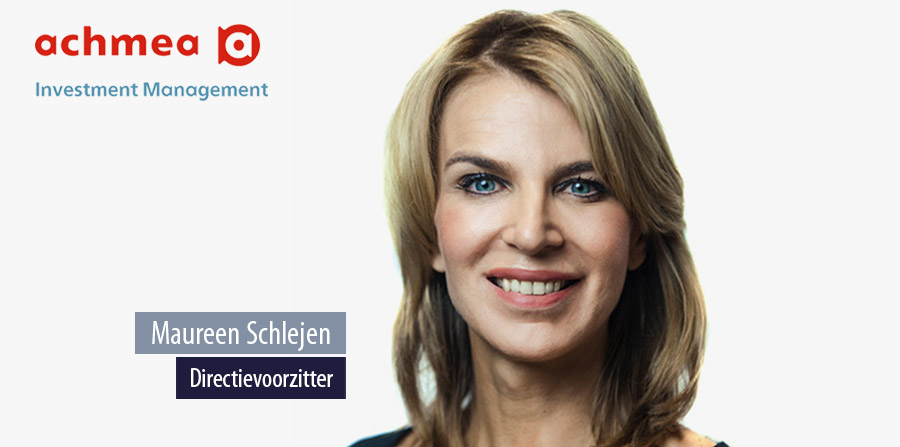 Maureen Schlejen benoemd tot directievoorzitter Achmea Investment Management