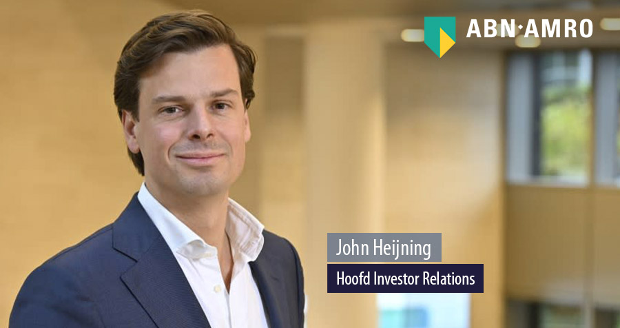 John Heijning benoemd tot hoofd Investor Relations bij ABN AMRO 