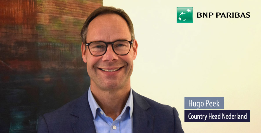 Hugo Peek volgt Geert Lippens op als CEO BNP Paribas Nederland