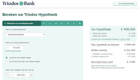 Triodos Bank lanceert nieuwe online hypotheekpropositie