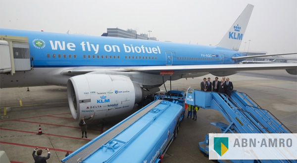 ABN AMRO partner KLM Corporate BioFuel Programma