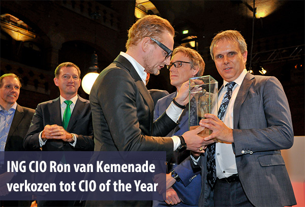 ING CIO Ron van Kemenade verkozen tot CIO of the Year