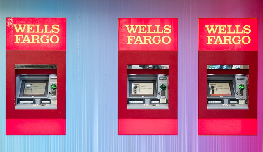 Pinnen zonder bankpas bij Wells Fargo