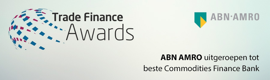 ABN AMRO uitgeroepen tot beste Commodities Finance Bank