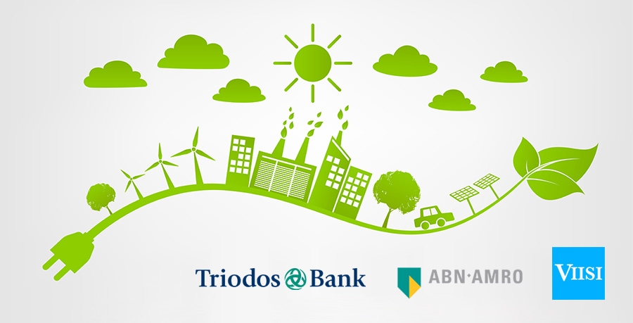 Triodos Bank, ABN AMRO en Viisi ondersteunen het Duurzaam Regeerakkoord