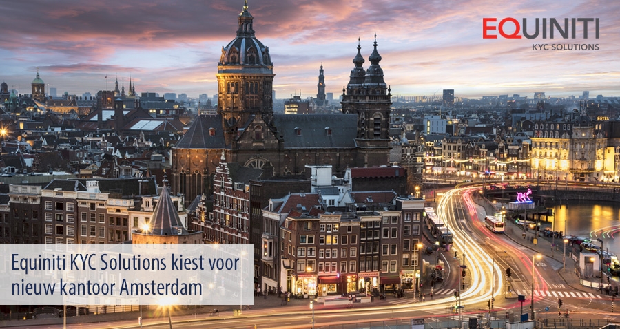 Equiniti KYC Solutions kiest voor nieuw kantoor Amsterdam