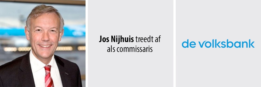 Jos Nijhuis treedt af als commissaris van de Volksbank