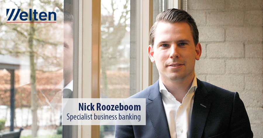 Nick Roozeboom - Specialist business banking bij Welten