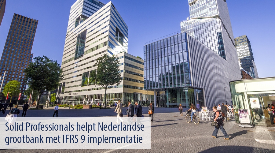 Solid Professionals helpt Nederlandse grootbank met IFRS 9 implementatie