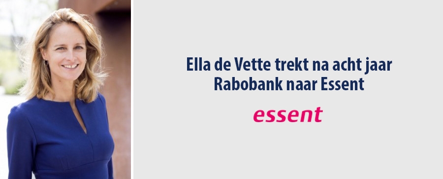 Ella de Vette trekt na acht jaar Rabobank naar Essent