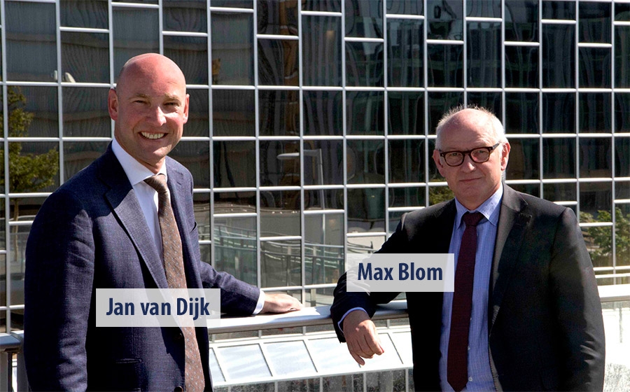 Jan van Dijk en Max Blom