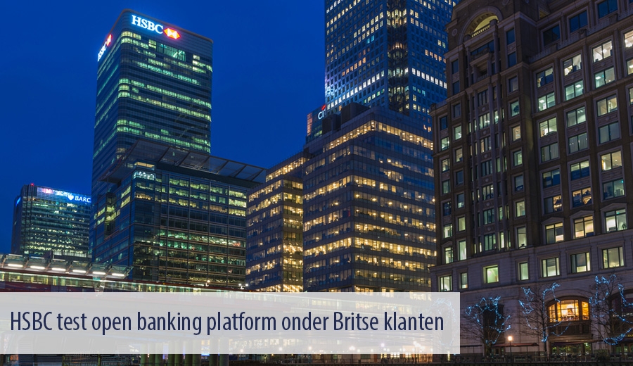 HSBC test open banking platform onder Britse klanten