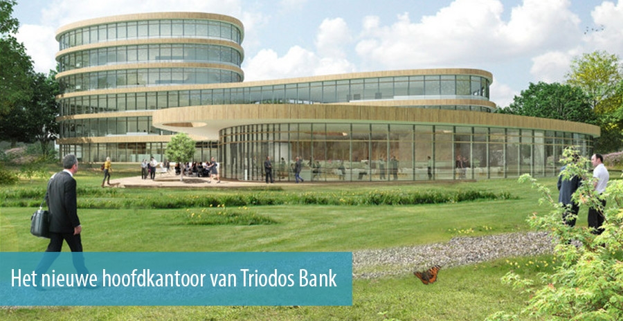 Het nieuwe hoofdkantoor van Triodos Bank