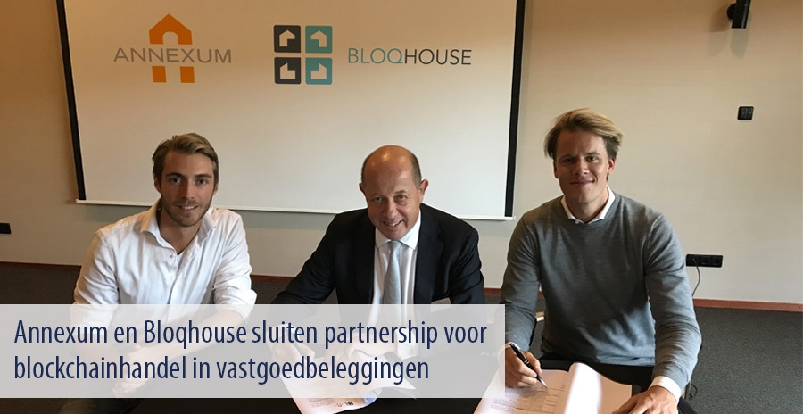 Annexum en Bloqhouse sluiten partnership voor blockchainhandel in vastgoedbeleggingen