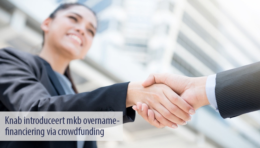 Knab introduceert mkb overnamefinanciering via crowdfunding