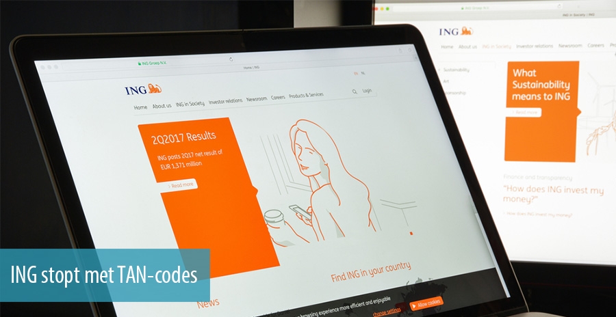 ING stopt met TAN-codes ING stopt met TAN-codes