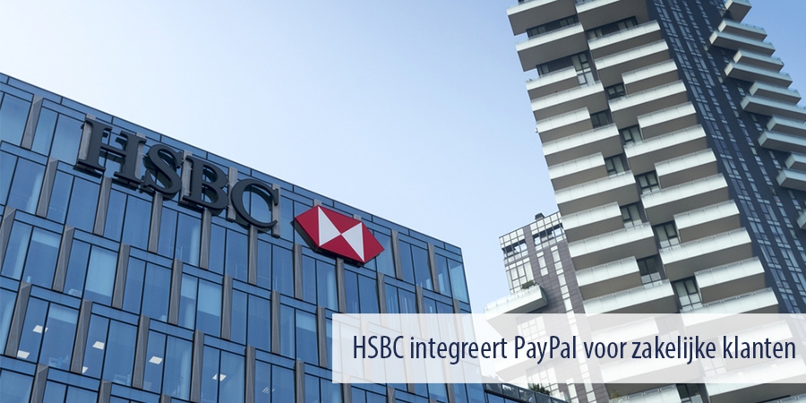 HSBC integreert PayPal voor zakelijke klanten