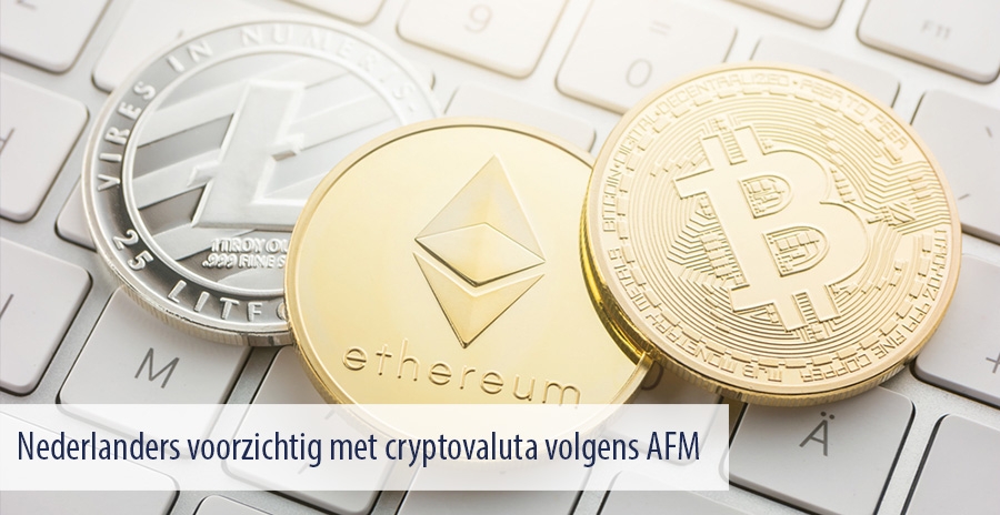 Nederlanders voorzichtig met cryptovaluta volgens AFM