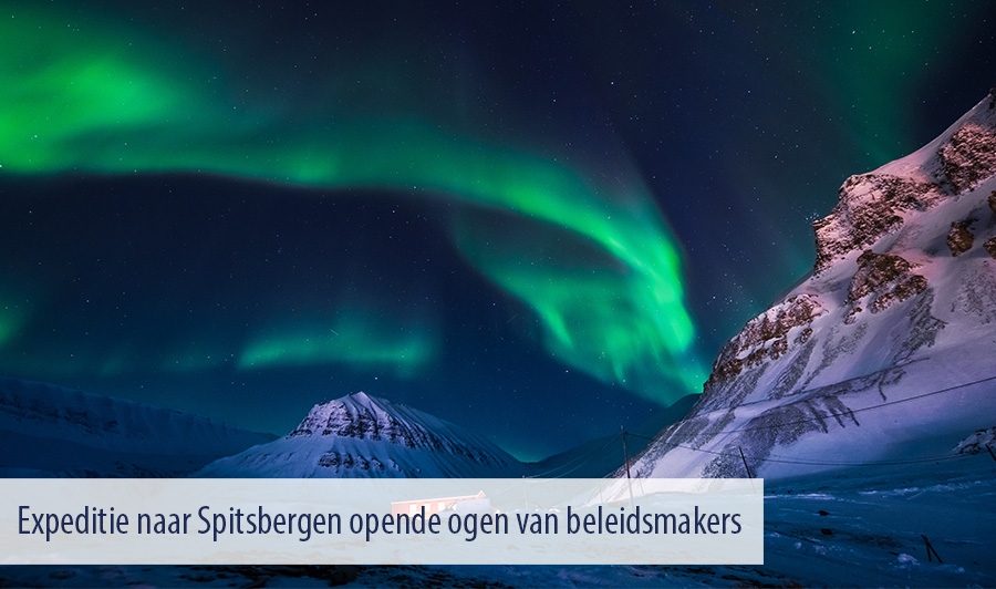 Expeditie naar Spitsbergen opende ogen van beleidsmakers