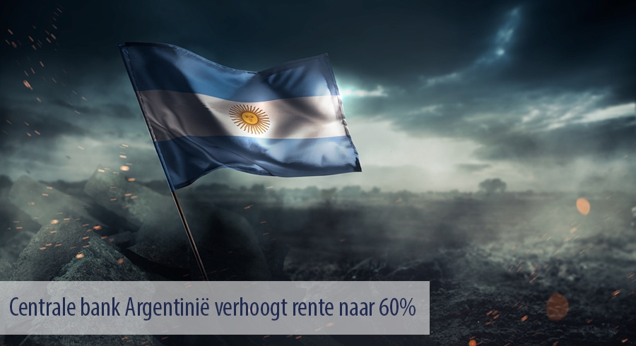 Centrale bank Argentinië verhoogt rente naar 60%