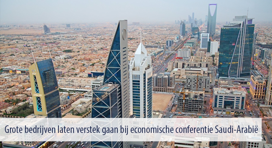 Grote bedrijven laten verstek gaan bij economische conferentie Saudi-Arabi&euml;