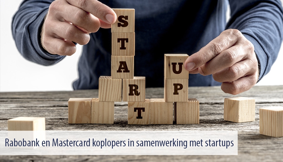 Rabobank en Mastercard koplopers in samenwerking met startups