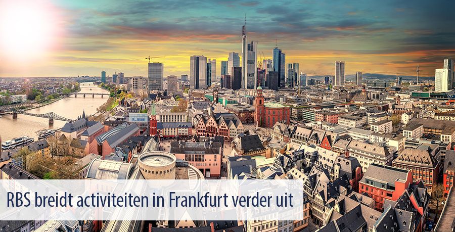 RBS breidt activiteiten in Frankfurt verder uit