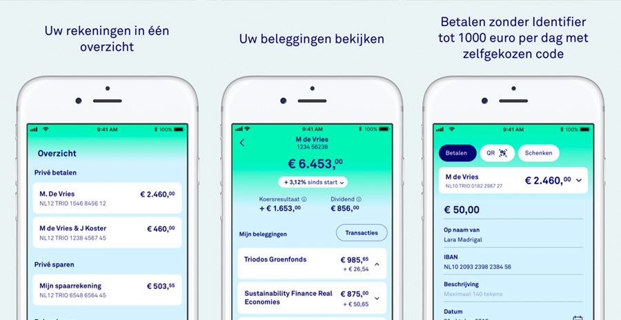 Triodos Bank moderniseert mobiel bankieren app