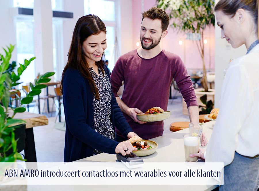 ABN AMRO introduceert contactloos met wearables voor alle klanten