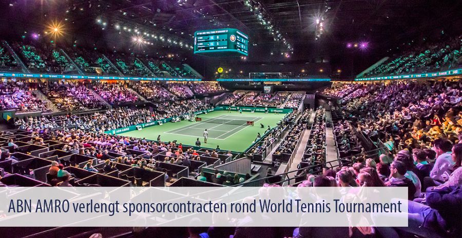geduldig Geruststellen werk ABN AMRO verlengt sponsorcontracten rond World Tennis Tournament