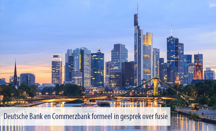 Deutsche Bank en Commerzbank formeel in gesprek over fusie