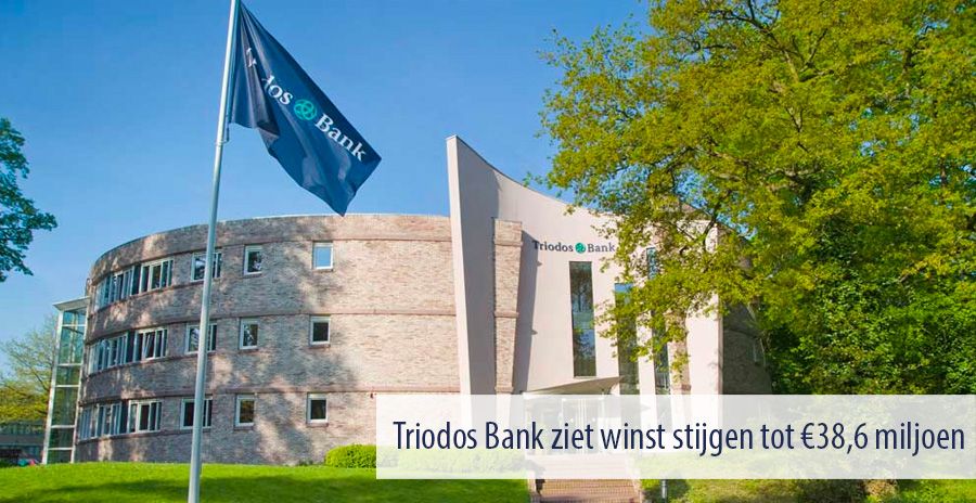 Triodos Bank ziet winst stijgen tot €38,6 miljoen