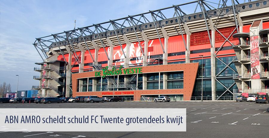 ABN AMRO scheldt schuld FC Twente grotendeels kwijt