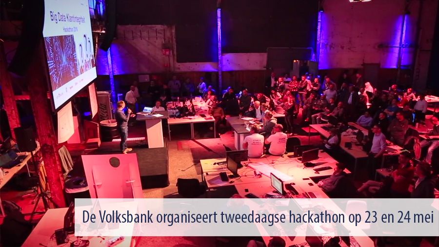 De Volksbank organiseert tweedaagse hackathon op 23 en 24 mei