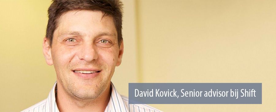 David Kovick, Senior advisor bij Shift