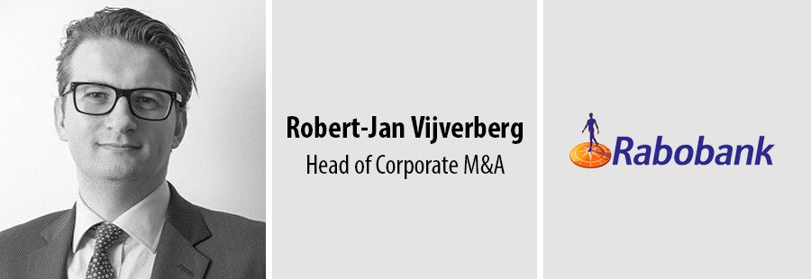 Rabobank stelt Robert-Jan Vijverberg aan als Head of Corporate M&A