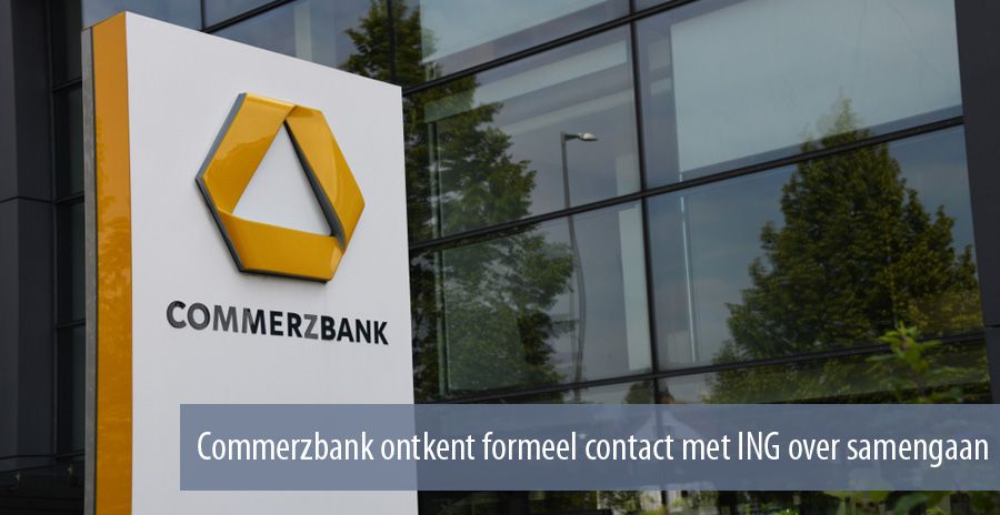 Commerzbank ontkent formeel contact met ING over samengaan