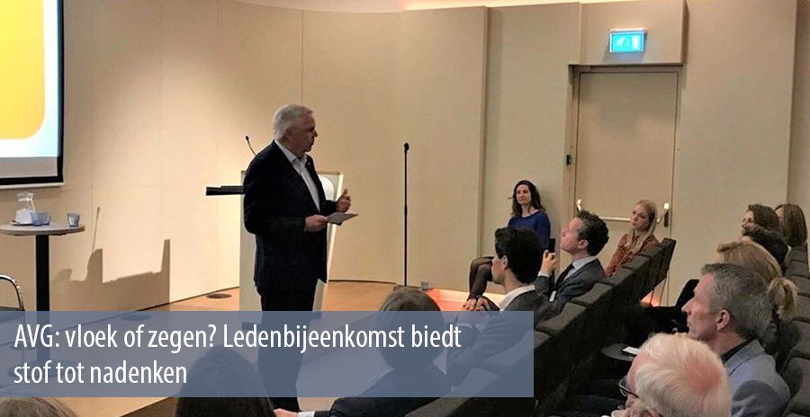 AVG: vloek of zegen? Ledenbijeenkomst biedt stof tot nadenken detail