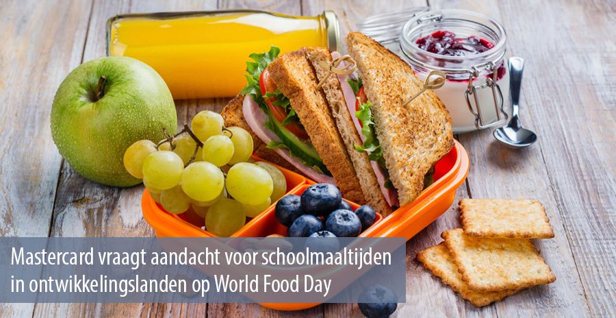Mastercard vraagt aandacht voor schoolmaaltijden in ontwikkelingslanden op World Food Day detail