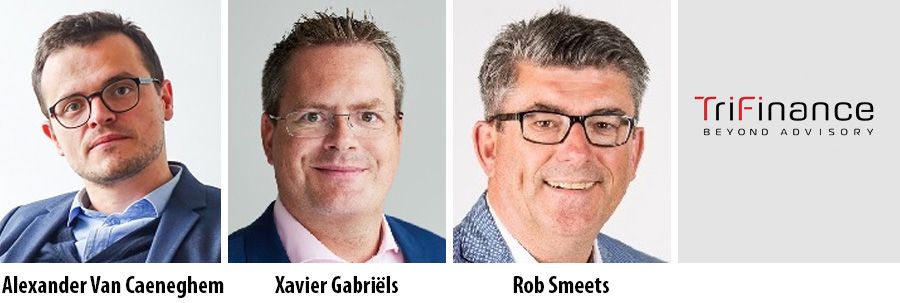 Alexander Van Caeneghem, Xavier Gabriels en Rob Smeets - TriFinance