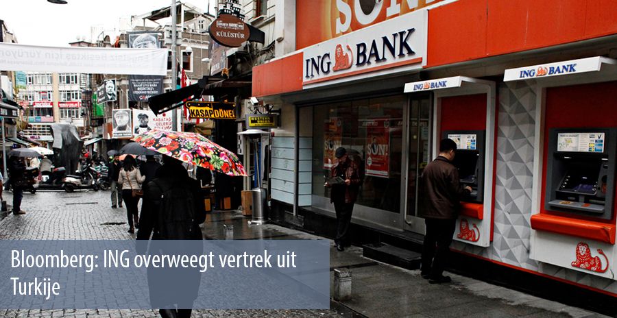Bloomberg: ING overweegt vertrek uit Turkije