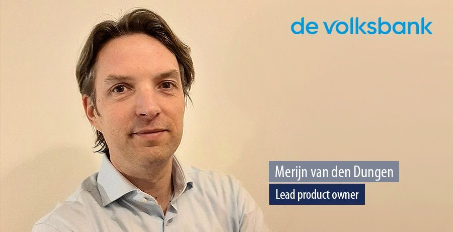 Merijn van den Dungen, Lead product owner, de Volksbank