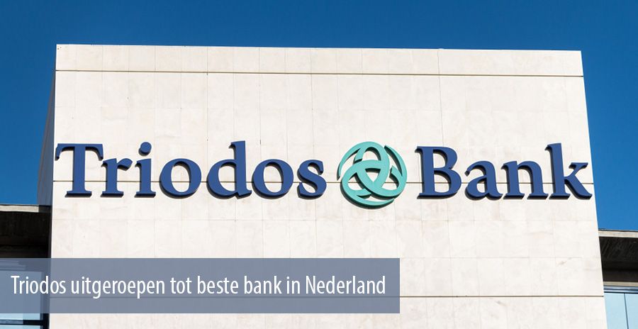 Triodos uitgeroepen tot beste bank in Nederland