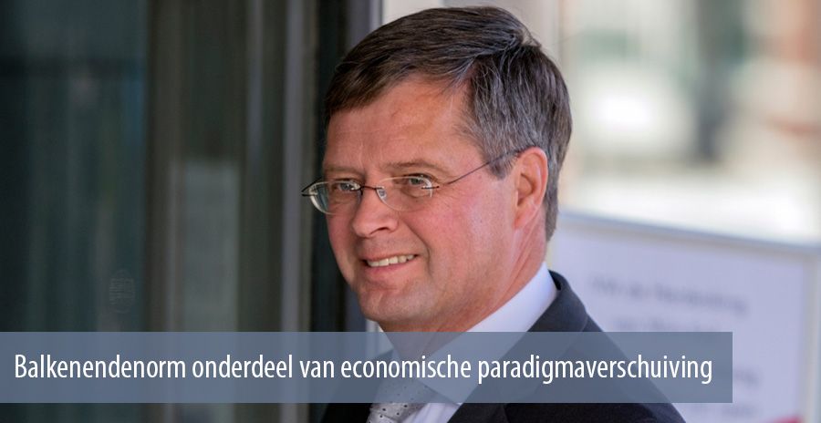 Balkenendenorm onderdeel van economische paradigmaverschuiving