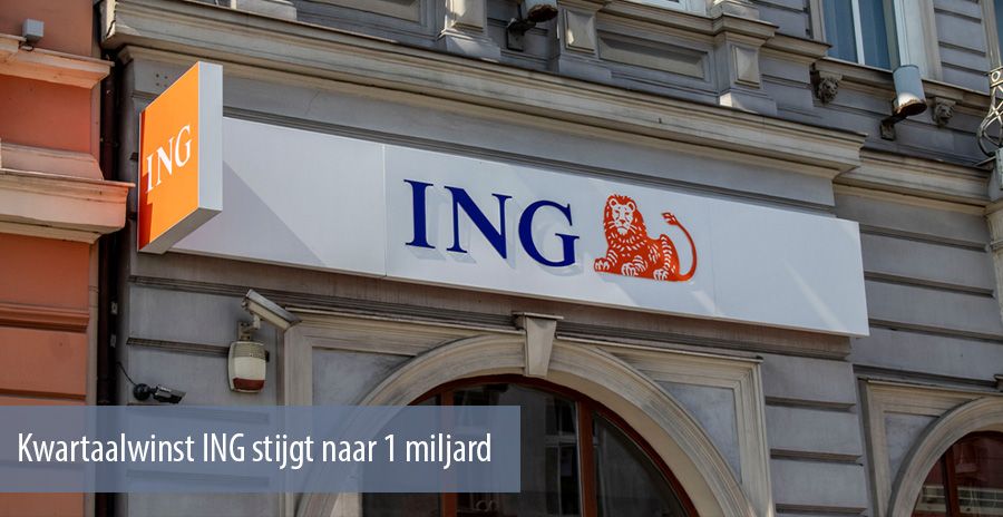 Kwartaalwinst ING stijgt naar 1 miljard Kwartaalwinst ING stijgt naar 1 miljard