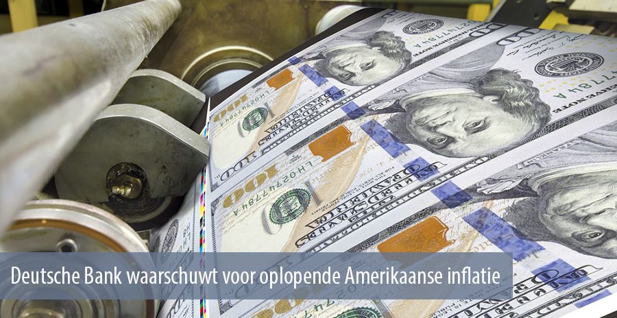 Deutsche Bank waarschuwt voor oplopende Amerikaanse inflatie