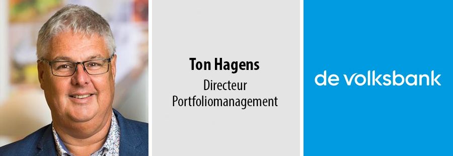 Ton Hagens, directeur portfoliomanagement, de Volksbank